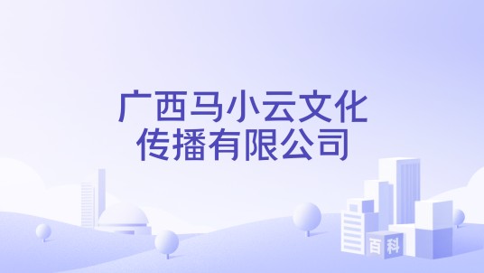 广西马小云文化传播有限公司