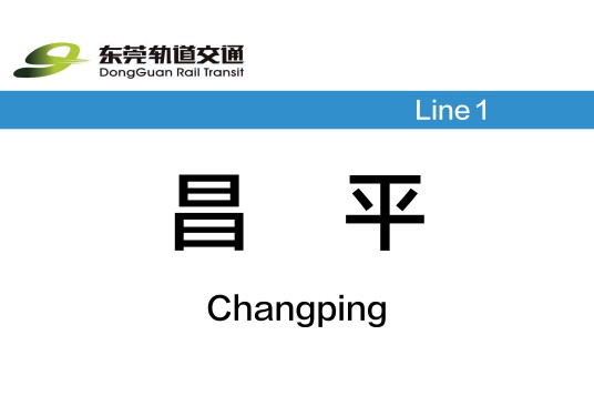 昌平站（中国广东省东莞市境内地铁车站）