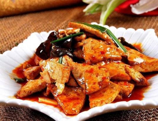 家常豆腐干