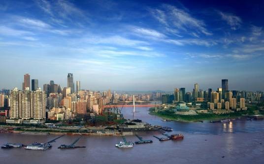 两江汇流