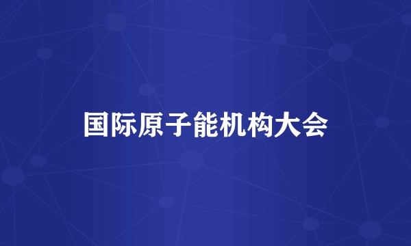 国际原子能机构大会