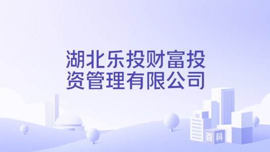 湖北乐投财富投资管理有限公司