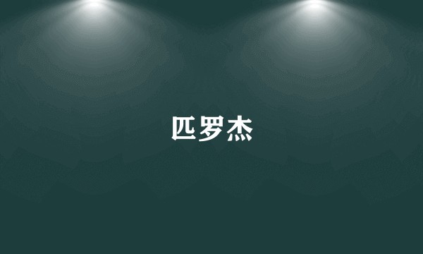 匹罗杰