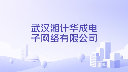 武汉湘计华成电子网络有限公司