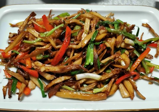 干煸杏鲍菇