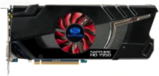 蓝宝石 HD7950 3G GDDR5 白金版