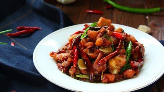 麻辣鸡肉