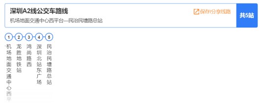 深圳公交A2路