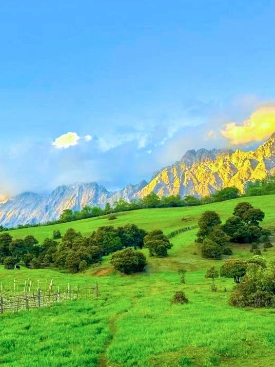 高山牧场（老药山徒步路线精华景点之一）