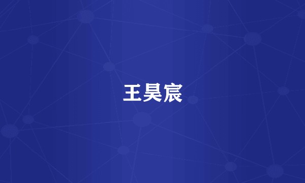 王昊宸
