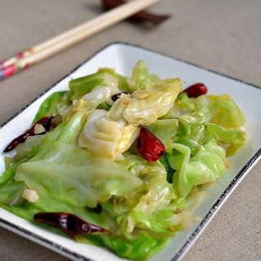 干煸圆白菜