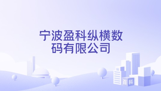 宁波盈科纵横数码有限公司