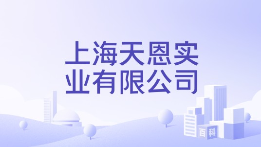 上海天恩实业有限公司