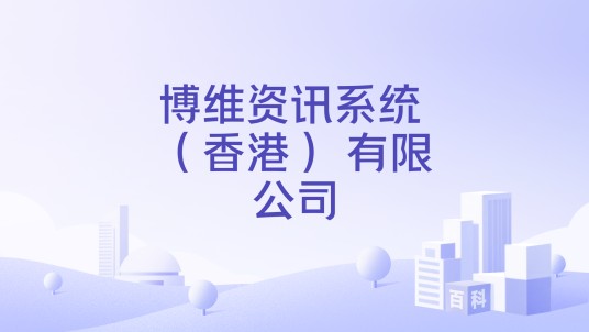 博维资讯系统 (香港) 有限公司