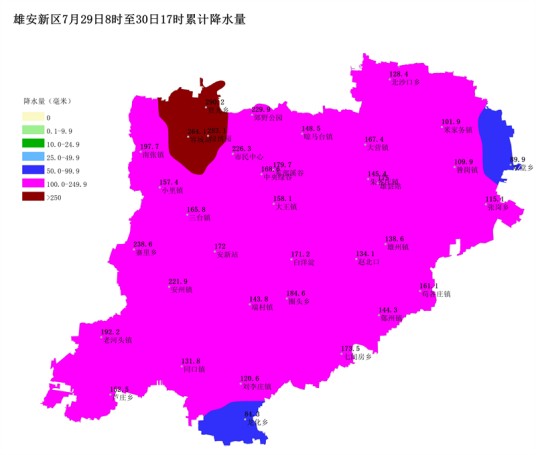 2023年雄安暴雨