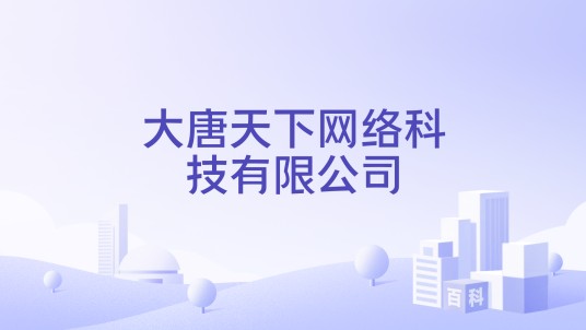 大唐天下网络科技有限公司