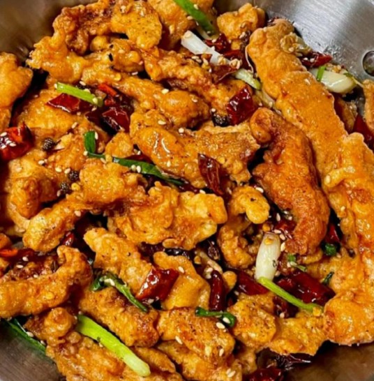 椒盐鱿鱼
