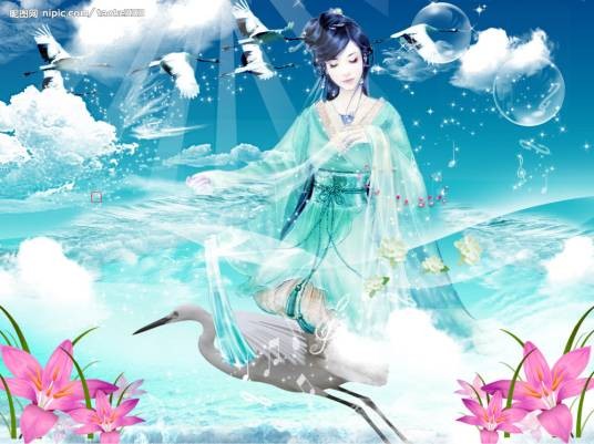 仙女（神话传说中的女性仙人）