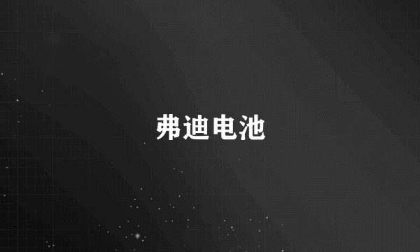 弗迪电池