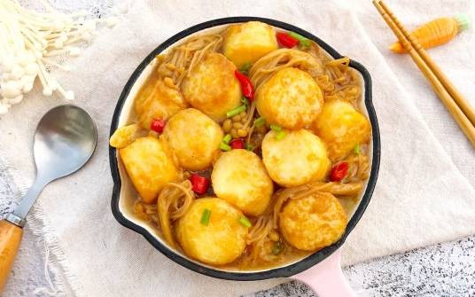 金针菇日本豆腐