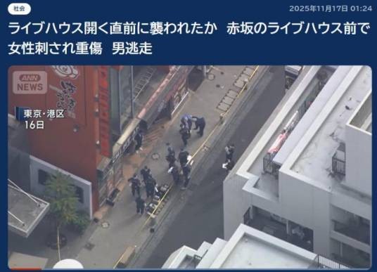 11·16日本男子持刀伤人事件
