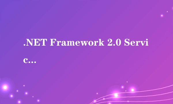 .NET Framework 2.0 Service Pack 2