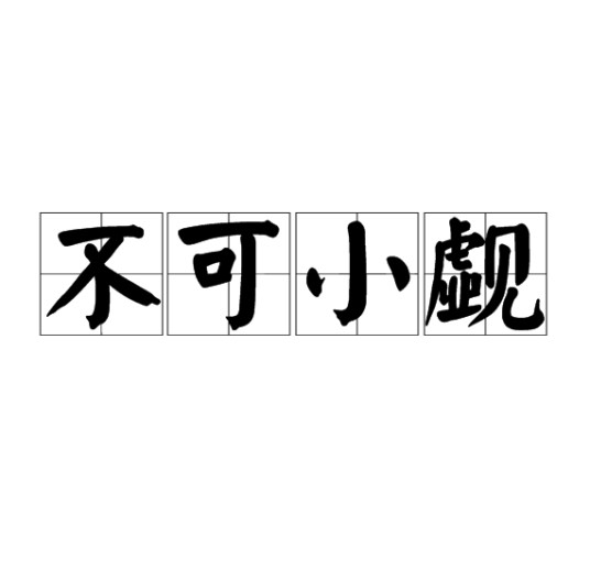 不可小觑
