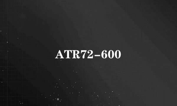 ATR72-600