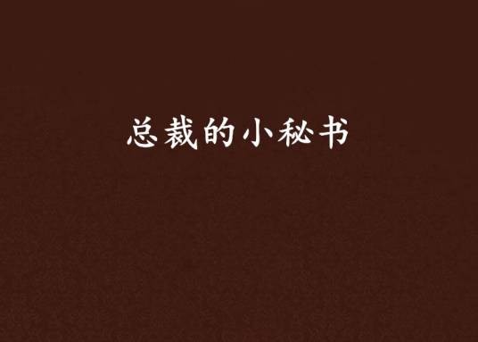 总裁的小秘书