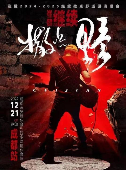崔健2024-2025继续撒点野巡回演唱会