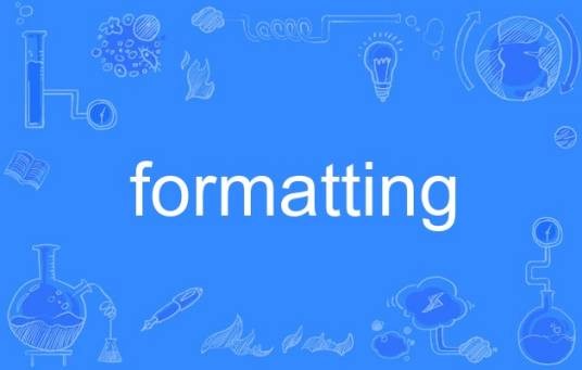 Formatting