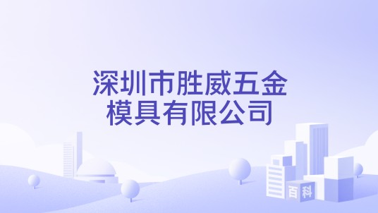 深圳市胜威五金模具有限公司