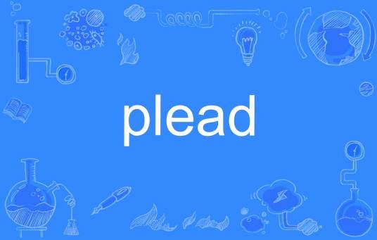 plead