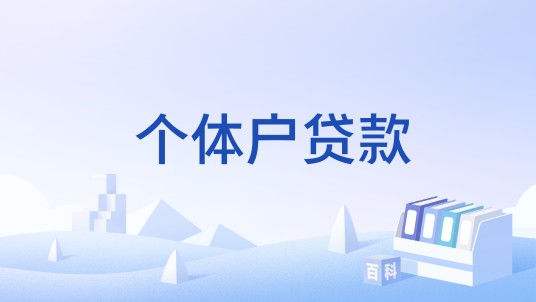 个体户贷款