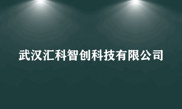武汉汇科智创科技有限公司