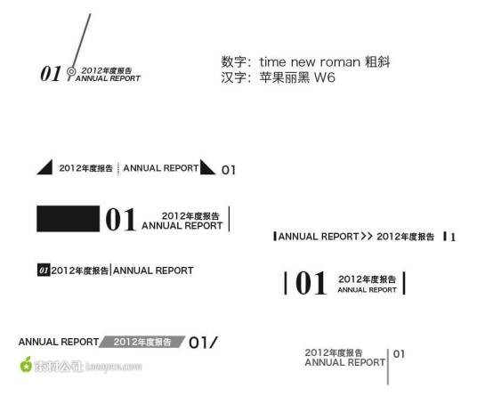 页码