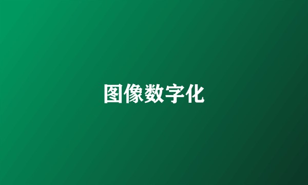 图像数字化