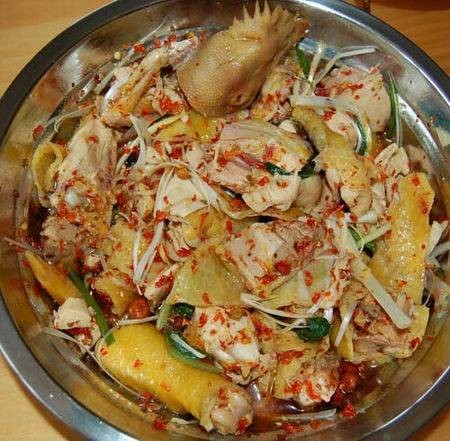 椒麻鸡（传统名菜）