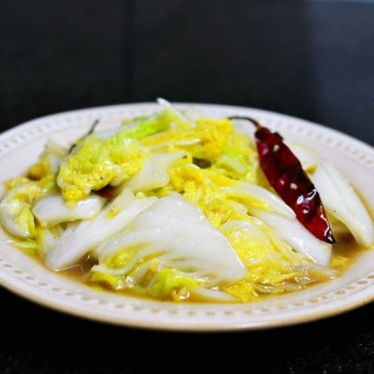 酸辣大白菜