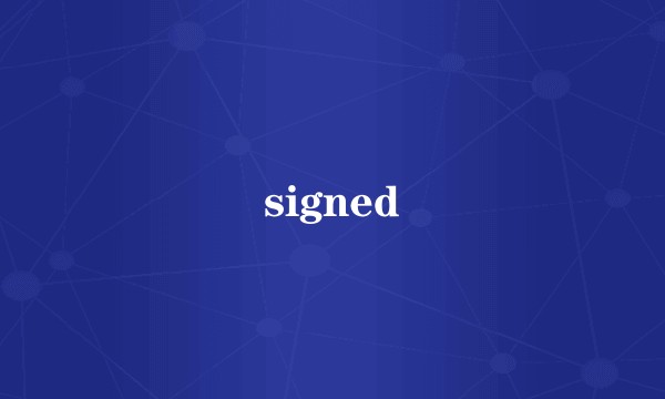 signed