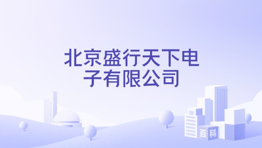 北京盛行天下电子有限公司