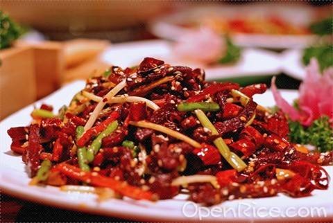 干煸牛肉