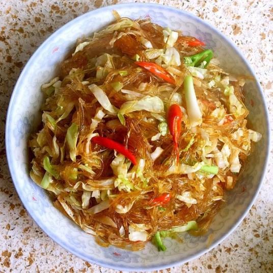 白菜炒粉条