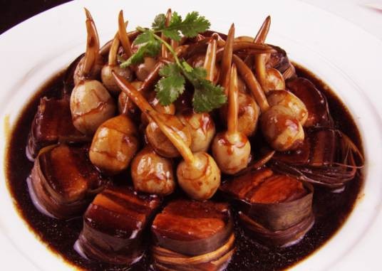 茨菇烧肉
