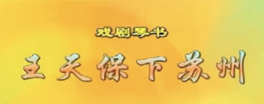 王天保下苏州