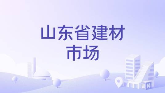 山东省建材市场