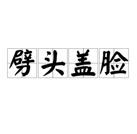 劈头盖脸