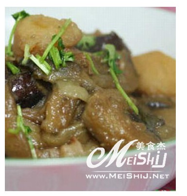 土豆炖茄子