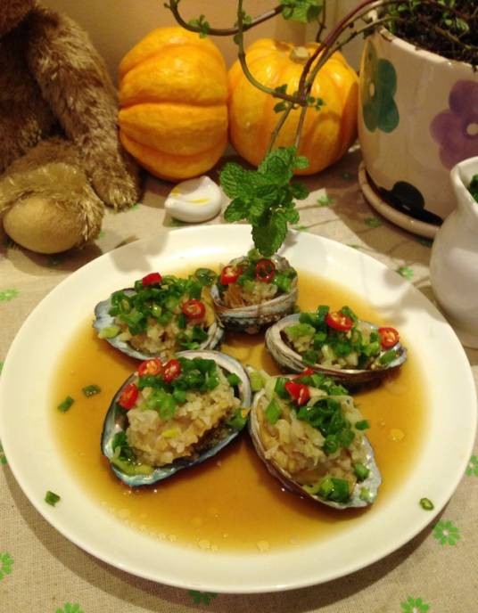 葱油鲍鱼