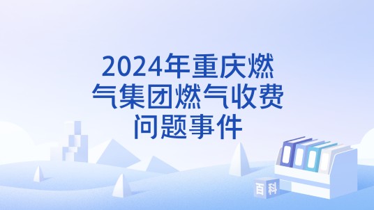 2024年重庆燃气集团燃气收费问题事件